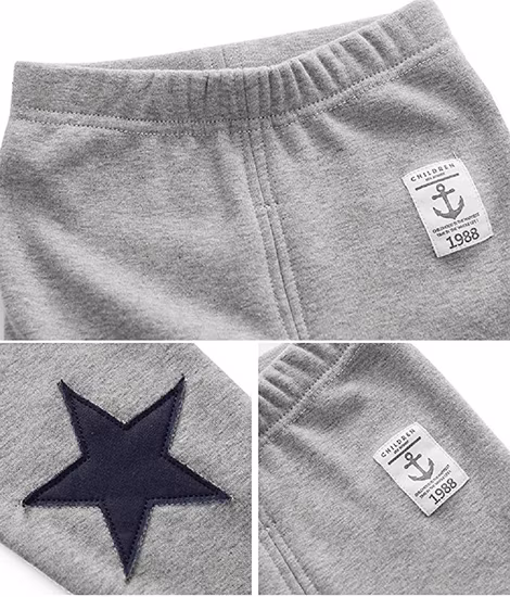 Atacado novo moletom dos desenhos animados cor sólida jogger calças atléticas calças de algodão roupas do bebê